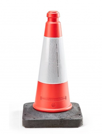 Thermoplastic Traffic Cone - 460mm 